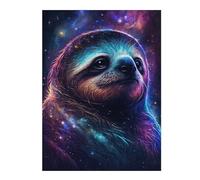 Puzzle 1000pcs(52x38cm) Per Adolescenti Cosmic Sloth Portrait-20 Puzzle Per Adulti Giochi Rilassanti Sfida Difficile Regalo Di Compleanno, Regali, 1000pcs(52x38cm)