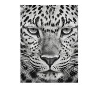Puzzle 1000pcs(52x38cm) Per Adolescenti Leopard Face Close-Up Puzzle Divertenti Per Adolescenti, Giochi Che Migliorano La Memoria, Regali Per Amici E Familiari 1000pcs(52x38cm)