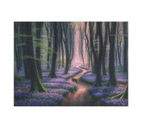 Puzzle 1000pcs(52x38cm) Per Adolescenti Morning Walk in The Forest Puzzle Per Adulti Gioco Pratico Di Assemblaggio Del Modello Ottimo Regalo Per I Giocatori 1000pcs(52x38cm)