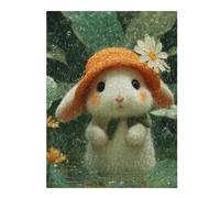 Puzzle 1000pcs(52x38cm) Per Adolescenti Rainy Day Bunny-2 Puzzle Per Adulti Gioco Rompicapo Antistress Regali Di Compleanno E Unici 1000pcs(52x38cm)