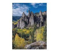 Puzzle 1000pcs(52x38cm) Per Adolescenti Rocky Mountain Landscape Puzzle Per Adulti Gioco Pratico Decorazione Perfetta Aiuta Ad Allenare Il Cervello 1000pcs(52x38cm)