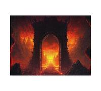 Puzzle 1000pcs(52x38cm) Per Adolescenti The Entrance to Hell Puzzle Per Adolescenti Giochi Rilassanti Decorazione Perfetta Riduzione Dello Stress Regali 1000pcs(52x38cm)