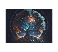 Puzzle 1000pcs(52x38cm) Per Adolescenti The Universal Tree of Life Puzzle Per Adulti Giocattolo Decorazione Da Parete Un'opera D'arte Regali Per Amici E Familiari 1000pcs(52x38cm)