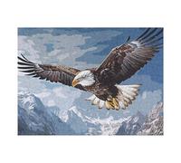 Puzzle 1000pcs(52x38cm) Per Adolescenti Vintage Eagle Puzzle Per Adolescenti Giochi Rilassanti Decorazione Perfetta Riduzione Dello Stress Regali 1000pcs(52x38cm)