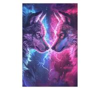 Puzzle 1000pcs(75x50cm) Per Adolescenti Electric Wolf Encounter Puzzle Per Adolescenti Giochi Rilassanti Ma Divertenti E Umoristici Regalo Di Compleanno, Regali, 1000pcs(75x50cm)