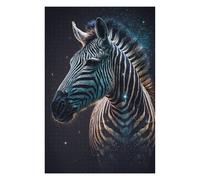 Puzzle 1000pcs(75x50cm) Per Adolescenti Galactic Zebra Majesty -2 Puzzle Per Adulti Giocattolo Decorazione Da Parete Taglio Di Precisione Ideale Come Regalo Per Tutta La Famiglia 1000pcs(75x50cm)