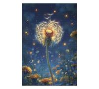 Puzzle 1000pcs(75x50cm) Per Adolescenti Glowing Dandelion Night Scene-1 Puzzle Per Adolescenti Giochi Rilassanti Ma Divertenti E Umoristici Difficili E Stimolanti 1000pcs(75x50cm)