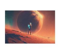 Puzzle 1000pcs(75x50cm) Per Adolescenti Investigating Alien Planet Puzzle Per Adulti Gioco Pratico Di Assemblaggio Del Modello Ottimo Regalo Per I Giocatori 1000pcs(75x50cm)