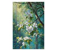 Puzzle 1000pcs(75x50cm) Per Adolescenti Spring Blossoms in Forest Puzzle Divertenti Per Adolescenti, Giochi Che Migliorano La Memoria, Regali Per Amici E Familiari 1000pcs(75x50cm)