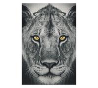 Puzzle 1000pcs(75x50cm) Per Adolescenti Wild Lion Face Yellow Eye Puzzle Per Adulti Giochi Divertenti Analisi E Logica Regali Unici Per Compleanno E Natale 1000pcs(75x50cm)