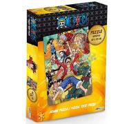 PUZZLE 1000PZ ONE PIECE STRAW HAT CREW PUZZLE ANIME CARTONE ANIMATO ONE PIECE