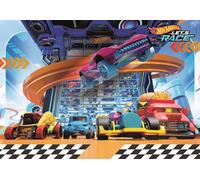 Clementoni Puzzel Super Hotwheels - 104 Stukjes - Supercolor Puzzel Voor Kindere