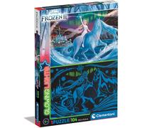 Puzzle 104 pezzi Il regno di ghiaccio Frozen 2