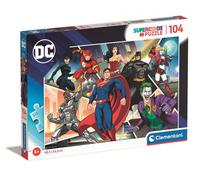 Puzzle 104 pezzi Super Color DC Comics