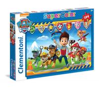 Puzzle 104 pezzi Super Colori Paw Patrol