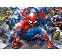 Clementoni - 27116 - Supercolor Puzzle for Children-Spider Man-104 Pieces