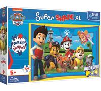 Puzzle 104 pezzi XL Super Shape - Paw Patrol: Amici a quattro zampe