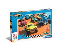 Puzzle 104 pz Maxi Super Color 4-6a (48,5x33,5cm) HOT WHEELS 25762