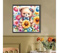 Puzzle 120 Pezzi Fiore d'orso, puzzle per Adulti 120 pezzi 45x45cm, Puzzles Giochi Rilassamento e Intelligence, puzzles Classici per Gioco Familiare, Festa Aziendale, Regalo Natale