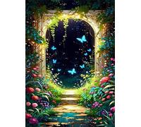 Puzzle 120 pezzi Giochi educativo e Giocattoli sfida Regalo Jigsaw puzzle classici per Adulti,DIY Puzzles Paesaggio da favola,25x20 cm