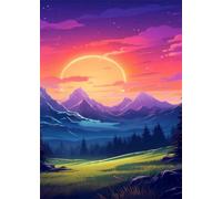 Puzzle 120 Pezzi Giungle Montagna Puzzle Classici, Giochi Rilassamento e Intelligence, Puzzles Impossible, Idea Regalo Uomo e Donna
