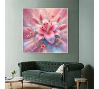 Puzzle 120 Pezzi per Adulti, puzzle 120 pezzi Impegnativo e Difficile, Perfetto per Appassionati di Puzzles Esperti, Idea Regalo Uomo e Donna, Tema:Giglio rosa paese delle meraviglie