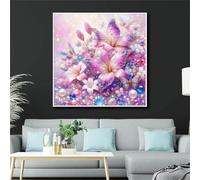 Puzzle 120 Pezzi per Adulti, puzzle 120 pezzi Impegnativo e Difficile, Perfetto per Appassionati di Puzzles Esperti, Idea Regalo Uomo e Donna, Tema:Gigli rosa perla