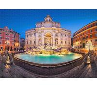 Puzzle 120 Pezzi per Adulti,Puzzles Artistico,Fontana della statua del castello puzzle fai da te Intrattenimento Creativo, puzzles Classico Regali per la casa