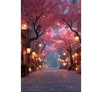 Puzzle 120 Pezzi per Adulti Via Fiori Gioco Educativo Divertimento Impossible Difficile Puzzle per Adulti 120 Pezzi 25 x 20 cm