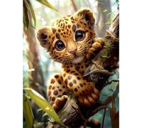 Puzzle 1200 pezzi, Albero Leopardo Animale Puzzle Classici per Adulti, Giocattoli di Gioco Impegnativi, puzzle Impossibile, Puzzles per Gioco Familiare, Regalo per Amore e Amico 75 x 50 cm