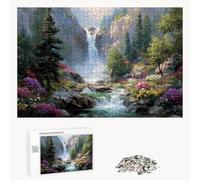 Puzzle 1200 Pezzi - Autunno & Albero - Puzzle in Legno Durevole con Lettere sul Retro - 75 x 50 cm - Hobby Creativo Senza Polvere - Articolo per Collezionisti e 14 Anni in Su P3#278