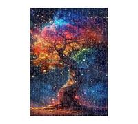 Puzzle 1200 Pezzi Cielo Stellato Albero 75x50 cm Puzzles Classici Difficili Impossibili Puzzle Adulti 1200 Pezzi per Gioco Familiare Decorazione per la Casa