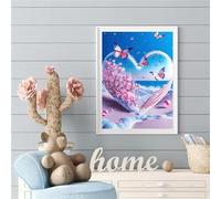 Puzzle 1200 pezzi, Farfalla Fiore di Spiaggia Puzzle Classici per Adulti, Giocattoli di Gioco Impegnativi, puzzle Impossibile, Puzzles per Gioco Familiare, Regalo per Amore e Amico 75 x 50 cm