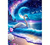 Puzzle 1200 pezzi, Fiori di Spiaggia Cigno Puzzle Classici per Adulti, Giocattoli di Gioco Impegnativi, puzzle Impossibile, Puzzles per Gioco Familiare, Regalo per Amore e Amico 75 x 50 cm
