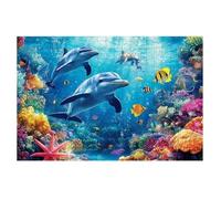 Puzzle 1200 pezzi, Mondo Sottomarino Puzzle Classici per Adulti, Giocattoli di Gioco Impegnativi, puzzle Impossibile, Puzzles per Gioco Familiare, Regalo per Amore e Amico 75 x 50 cm
