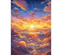 Puzzle 1200 Pezzi Paesaggio Dell'Alba Puzzles per Adulti Impossibile Difficile Impegnativo Puzzle 1200 Pezzi Classici 75 x 50 cm