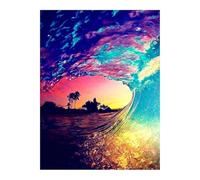 Puzzle 1200 pezzi, Paesaggio delle Onde Puzzle Classici per Adulti, Giocattoli di Gioco Impegnativi, puzzle Impossibile, Puzzles per Gioco Familiare, Regalo per Amore e Amico 75 x 50 cm