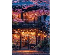 Puzzle 1200 Pezzi per Adulti, Città Fiori, Esercitare la Memoria, Migliorare la Concentrazione Lettere sul Retro, Giocattolo Regalo per Uomini Donne e Anziani 75 x 50 cm