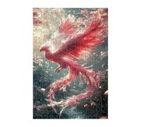 Puzzle 1200 Pezzi Rosa Fenice 75x50 cm Puzzles Classici Difficili Impossibili Puzzle Adulti 1200 Pezzi per Gioco Familiare Decorazione per la Casa