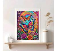 Puzzle 1200 pezzi, Rose Farfalla Viola Puzzle Classici per Adulti, Giocattoli di Gioco Impegnativi, puzzle Impossibile, Puzzles per Gioco Familiare, Regalo per Amore e Amico 75 x 50 cm