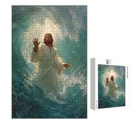 Puzzle 1200 Pezzi - Uomo & Religione - Puzzle in Legno Durevole con Lettere sul Retro - 75 x 50 cm - Hobby Creativo Senza Polvere - Articolo per Collezionisti e 14 Anni in Su P3#1123