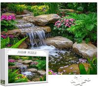 Puzzle 1314 Pezzi Calcolo Puzzle Flusso Motivo Progettazione, Legna Jigsaw 75x50cm con Compact Box Poster Incluso Intrattenimento Creativo Rilassamento e Intelligence per Home Room Wall Decor,Model103