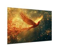 Puzzle 1314 Pezzi Fenice Puzzle Classici per Gioco Familiare, n-195 | Impossibile Puzzles, Intrattenimento Creativo, Rilassamento e Intelligence, Regalo per Amore e Amico, Home Decor, astratto