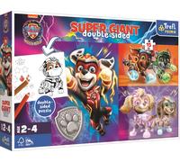 Puzzle 15 pezzi GIGANTE Eccezionale squadra Paw Patrol