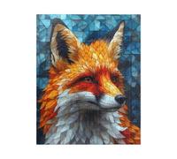 Puzzle 150 Pezzi Animali Vetro Colorato Giochi educativo e Giocattoli Sfida Puzzle Impossible Jigsaw Puzzle Classici per Adulti 35 x 25 cm 150 Pezzi Puzzle Adulti