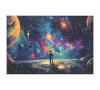 Puzzle 150 Pezzi Astronauta Dell'Universo Giochi educativo e Giocattoli Sfida Puzzle Impossible Jigsaw Puzzle Classici per Adulti 35 x 25 cm 150 Pezzi Puzzle Adulti