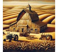 Puzzle 150 Pezzi Fattoria d'oro, puzzle per Adulti 150 pezzi 65x65cm, Puzzles Giochi Rilassamento e Intelligence, puzzles Classici per Gioco Familiare, Festa Aziendale, Regalo Natale