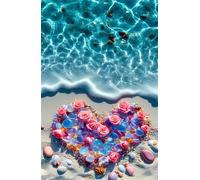 Puzzle 150 Pezzi Fiori di Spiaggia Puzzle Adulti 35 x 25 cm Giochi Rilassamento e Intelligence 150 Pezzi Puzzles per Uomini e Donne Regalo Creativo per il Relax