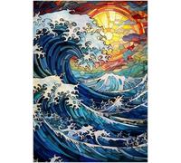 Puzzle 150 Pezzi Onde All'Alba Puzzle Adulti 35 x 25 cm Giochi Rilassamento e Intelligence 150 Pezzi Puzzles per Uomini e Donne Regalo Creativo per il Relax
