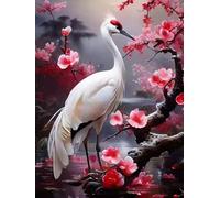 Puzzle 150 Pezzi per Adulti Gru del flusso dell'albero, Intrattenimento Creativo, Divertimento, puzzle 150 pezzi Arte, Idea Regalo per Amore e Amico